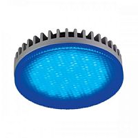 Лампа светодиодная Ecola Color GX Таблетка GX53 220В 8Вт Синий 75х24мм картинка 